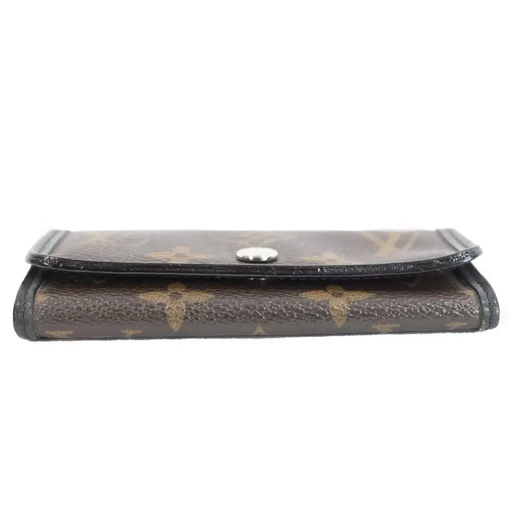 Authentic Louis Vuitton Monogram Macassar 6 Key Multicles